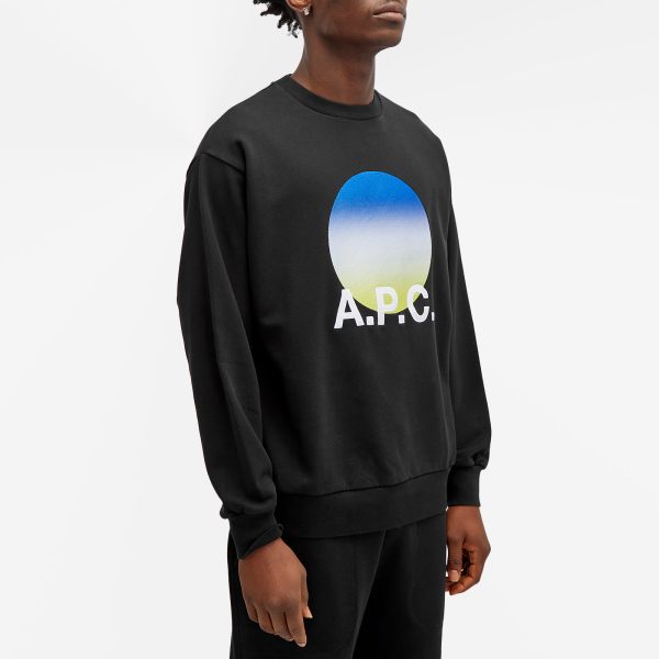 A.P.C. Sunset Crew Sweat