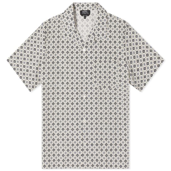 A.P.C. Lloyd Geometric Vacation Shirt