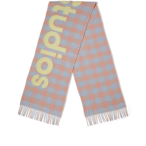 Acne Studios Veda Logo Check Scarf