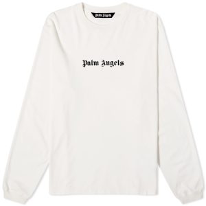Palm Angels Logo Long Sleeve T-Shirt