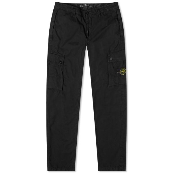 Stone Island Brushed Cotton Canvas Cargo Pants