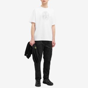 Stone Island Brushed Cotton Canvas Cargo Pants