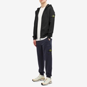 Stone Island Garment Dyed Zip Hoodie