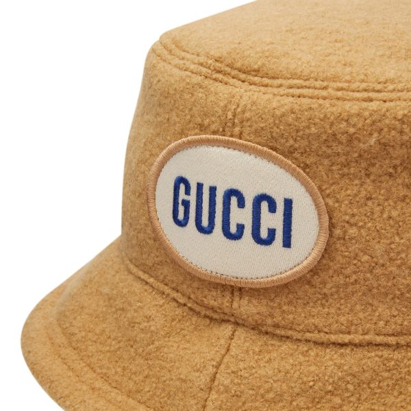 Gucci Patch Bucket Hat