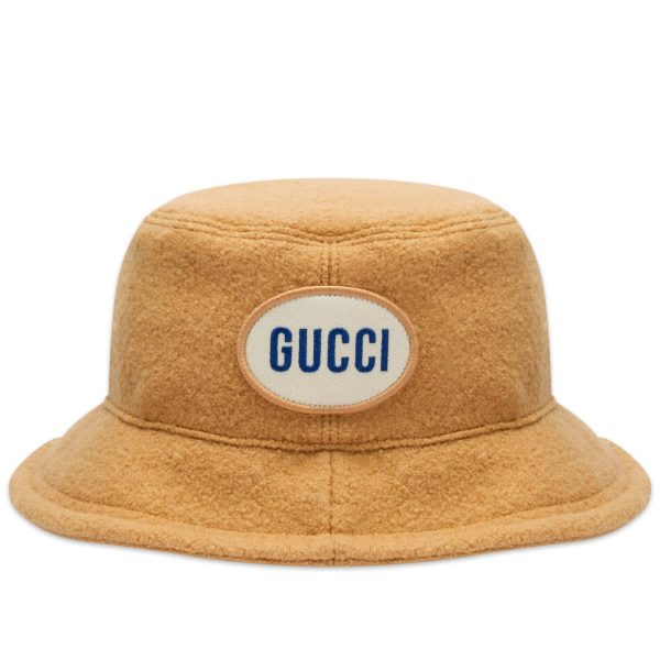 Gucci Patch Bucket Hat