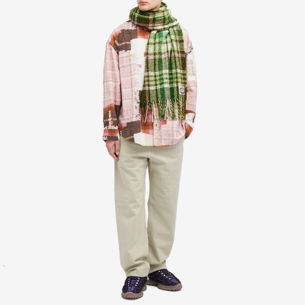 Acne Studios Volano Check Scarf