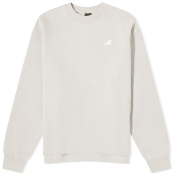 New Balance Linear Heritage Brushed Back Fleece Crewneck