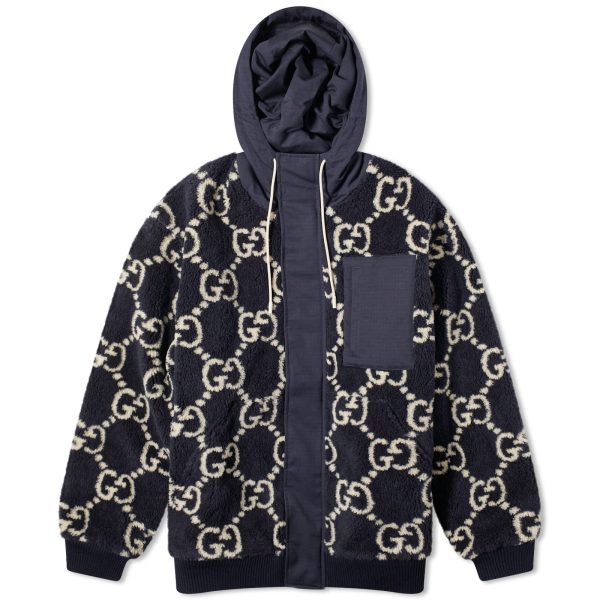 Gucci Jumbo GG High Pile Fleece Jacket