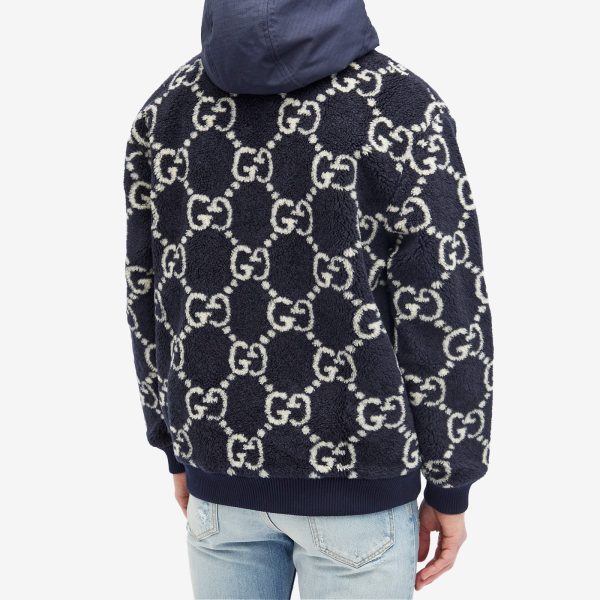 Gucci Jumbo GG High Pile Fleece Jacket