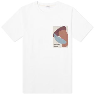 Norse Projects Simon Organic Brush Stroke Print T-Shirt