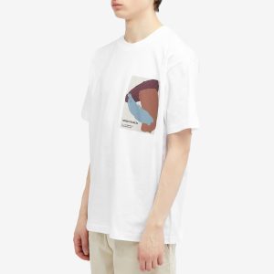 Norse Projects Simon Organic Brush Stroke Print T-Shirt