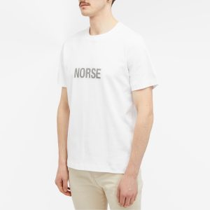 Norse Projects Jakob Organic Interlock Grid Print T-Shirt