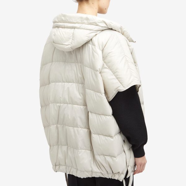 Max Mara Seiman Padded Poncho Jacket