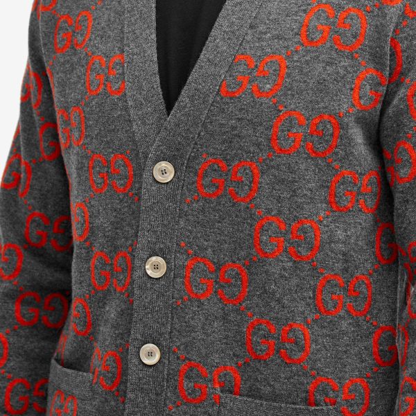 Gucci Jumbo GG Jacquard Cardigan