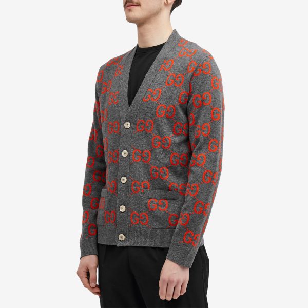 Gucci Jumbo GG Jacquard Cardigan