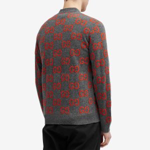 Gucci Jumbo GG Jacquard Cardigan