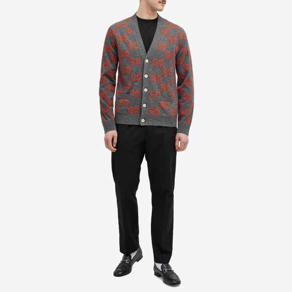 Gucci Jumbo GG Jacquard Cardigan