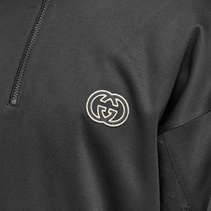 Gucci Interlocking Logo Half Zip Sweat