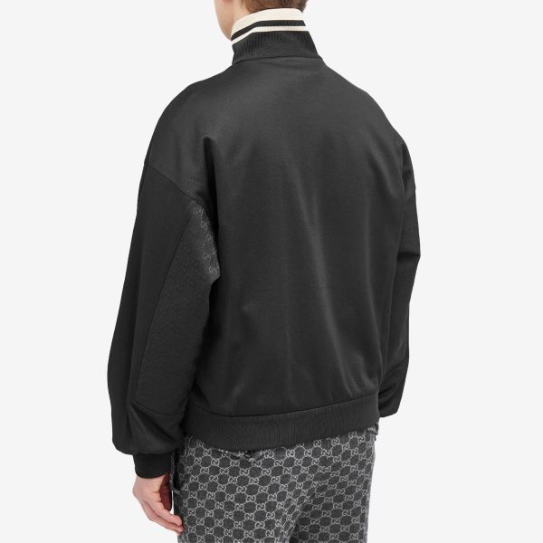 Gucci Interlocking Logo Half Zip Sweat