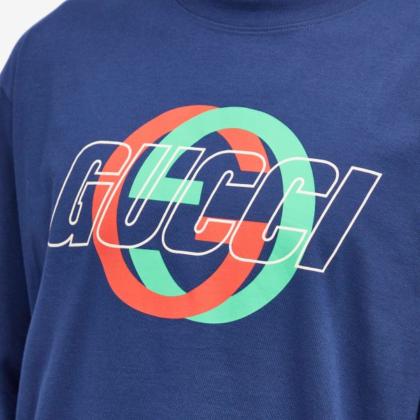 Gucci Interlocking Logo Crew Neck Sweat
