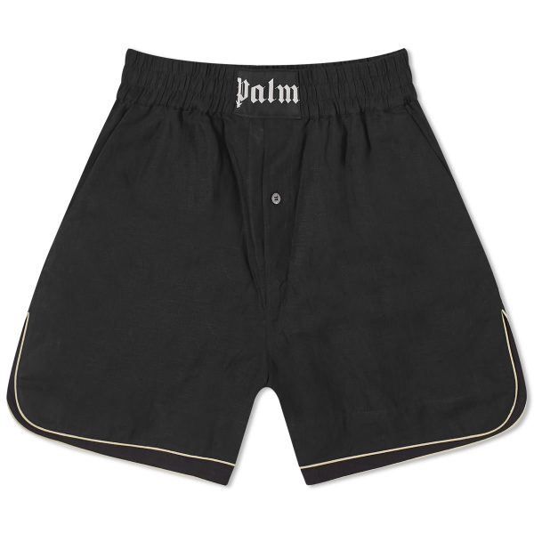 Palm Angels Linen Boxer Shorts