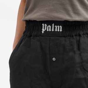 Palm Angels Linen Boxer Shorts