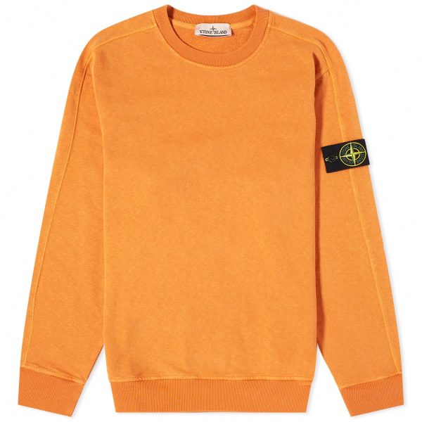 Stone Island Garment Dyed Malfile Crew Sweat