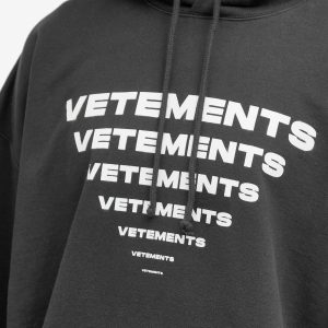 VETEMENTS Pyramid Logo Hoodie