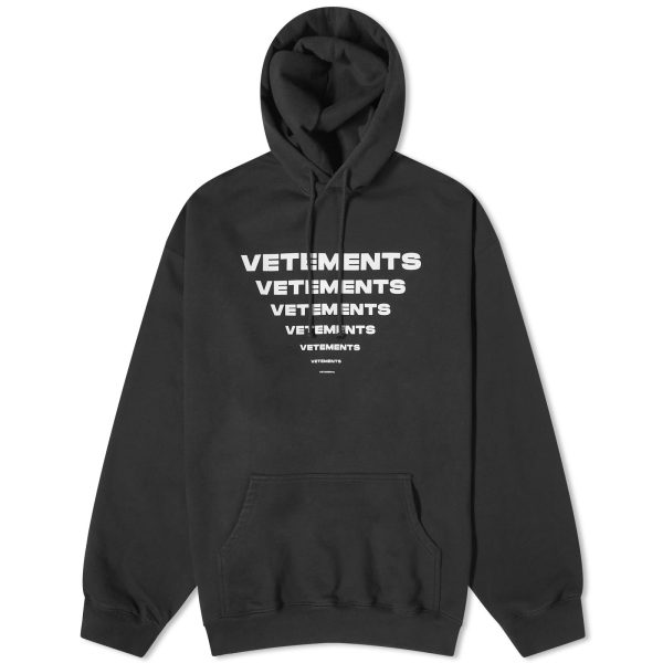 VETEMENTS Pyramid Logo Hoodie