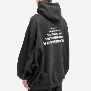 VETEMENTS Pyramid Logo Hoodie