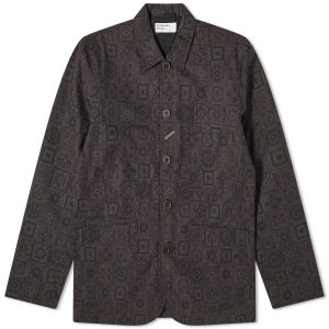 Universal Works Japanese Printed Twill Bakers Jacket