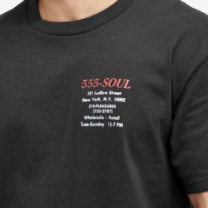 Pleasures x 555 Biz Card T-Shirt