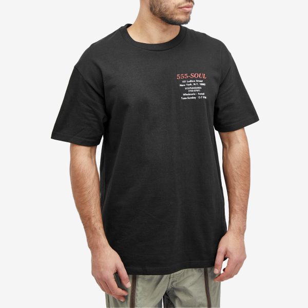 Pleasures x 555 Biz Card T-Shirt