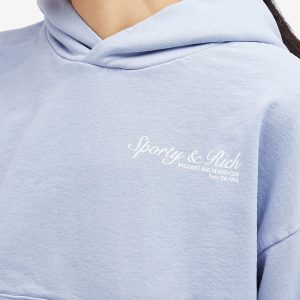 Sporty & Rich French Cropped Hoodie