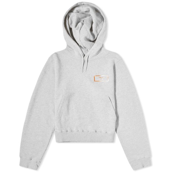 Martine Rose Shrunken Logo Hoodie