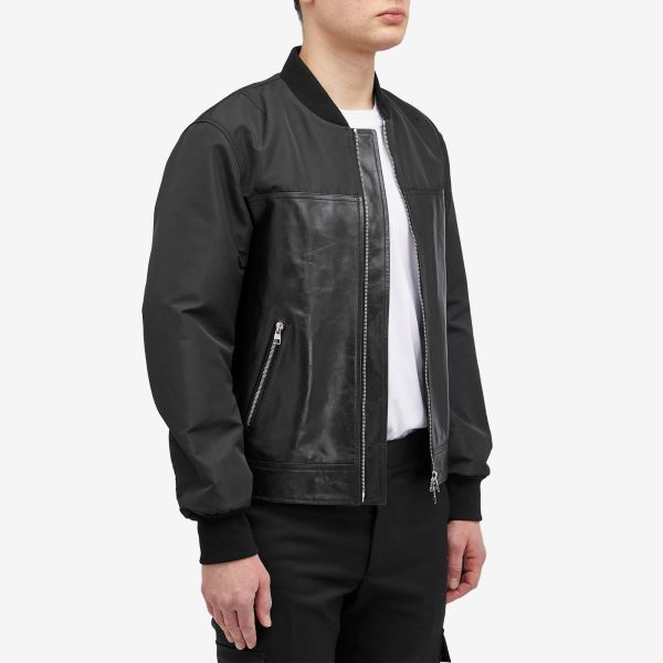 Alexander McQueen Hybrid Leather Jacket