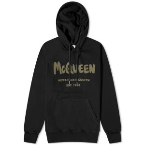 Alexander McQueen Graffiti Logo Hoodie