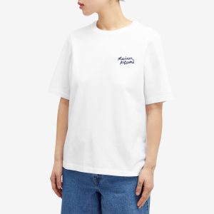 Maison Kitsune Handwriting Logo Comfort T-Shirt