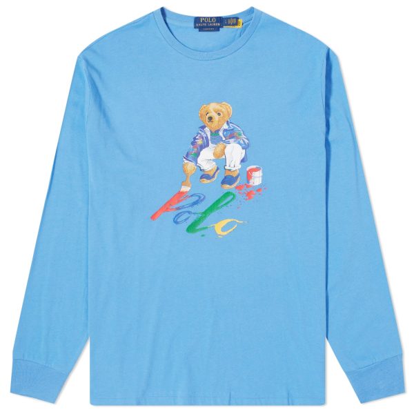 Polo Ralph Lauren Long Sleeve Painting Bear T-Shirt