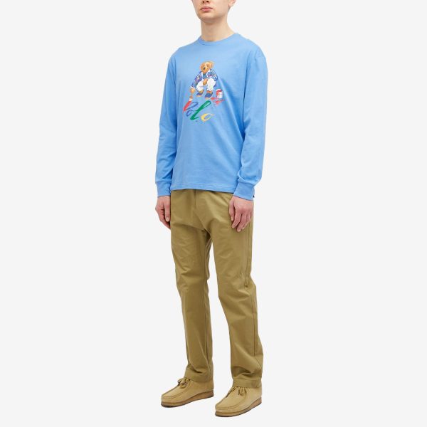 Polo Ralph Lauren Long Sleeve Painting Bear T-Shirt