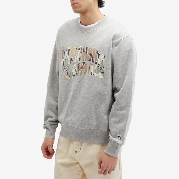 Billionaire Boys Club Camo Arch Logo Sweatshirt