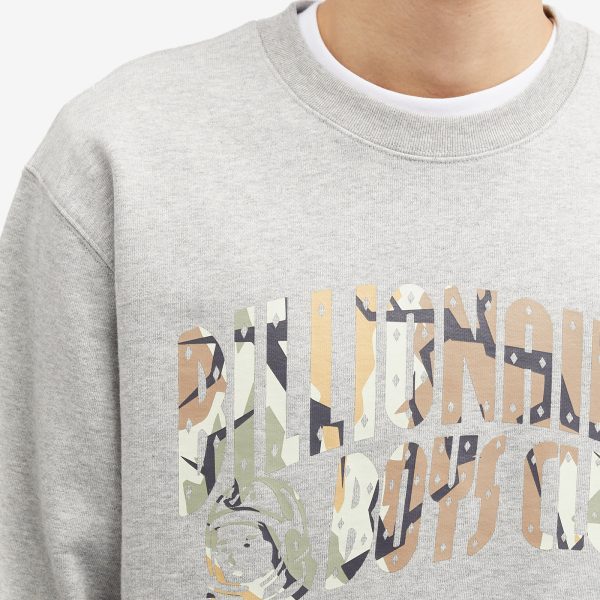 Billionaire Boys Club Camo Arch Logo Sweatshirt