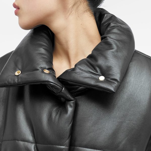 Nanushka Hide Leather Look Jacket
