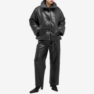 Nanushka Hide Leather Look Jacket