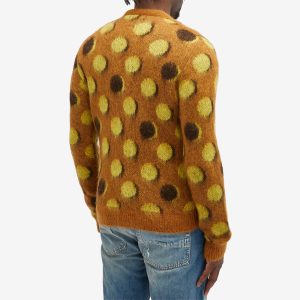 AMIRI Polkadot Mohair Cardigan