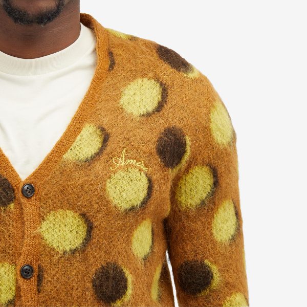 AMIRI Polkadot Mohair Cardigan