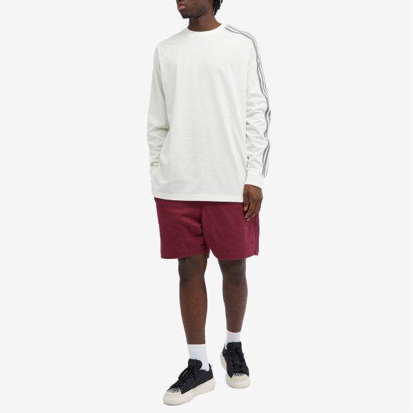 Y-3 3 Stripe Long sleeve T-shirt