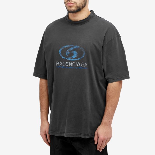 Balenciaga Surf Logo Tee