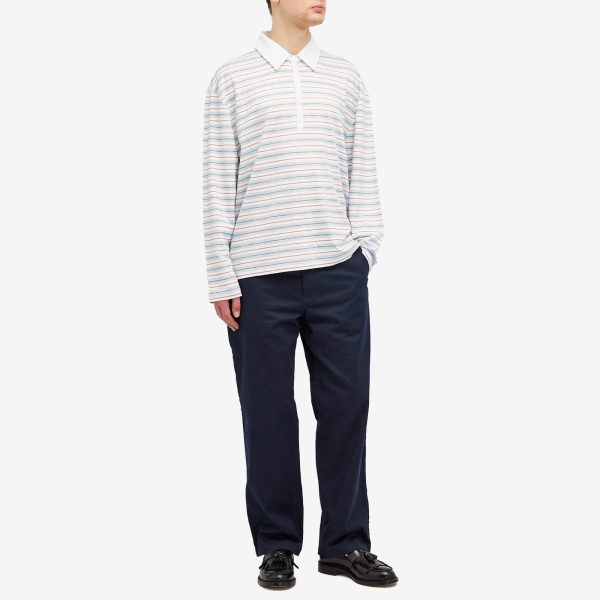 Thom Browne Striped Rugby Fit Polo