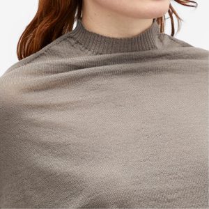 Rick Owens Cropped Crater Knit Top